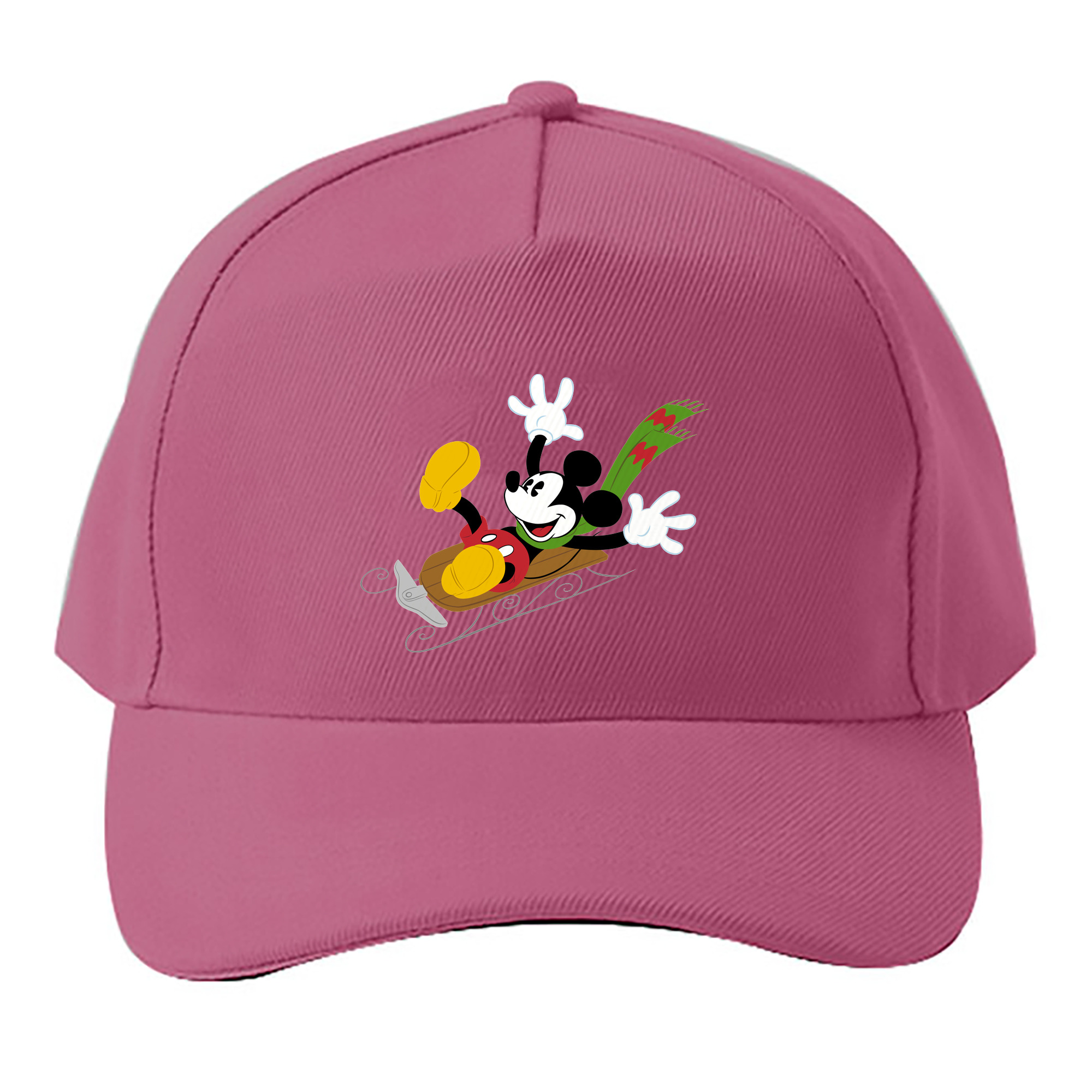 （画像用） ミッキーマウス Mickey Mouse ベースボールキャップ 綿100％ 男女兼用 帽子 スポーツ